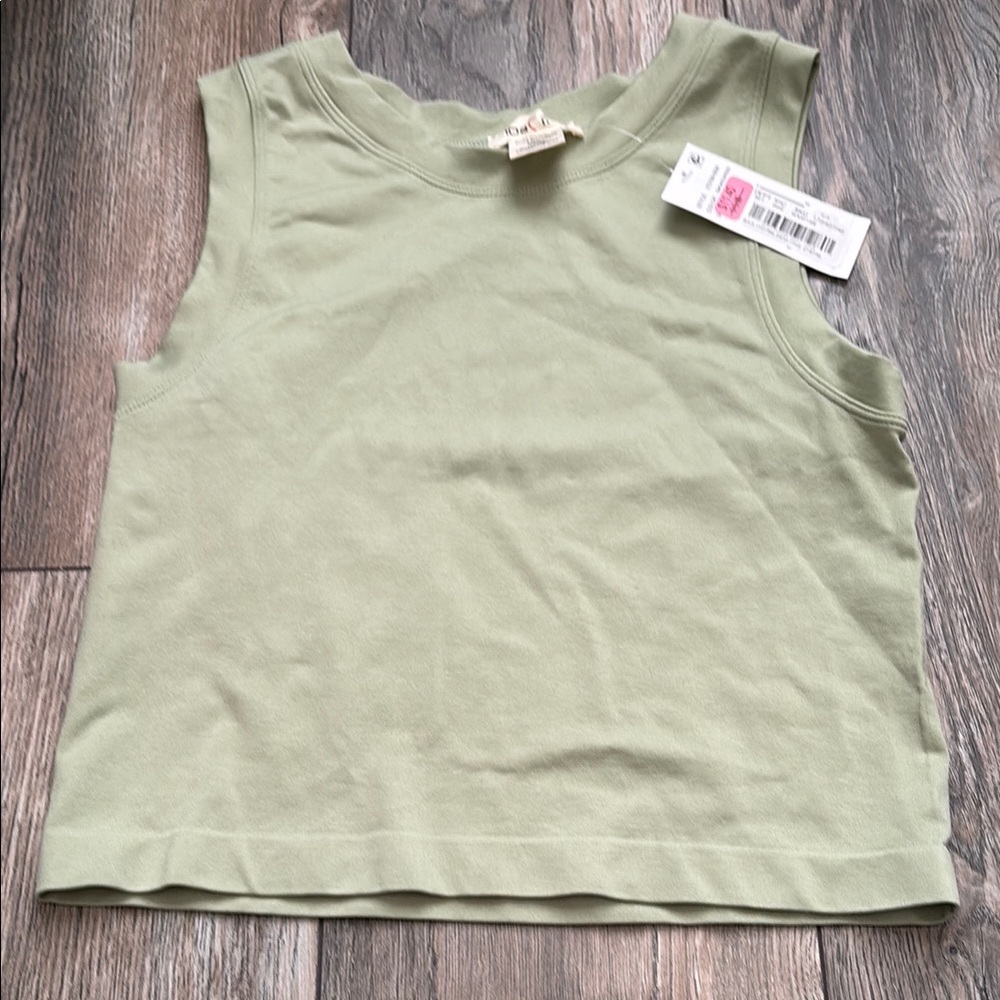 Moa Moa Sage Green Tank Top